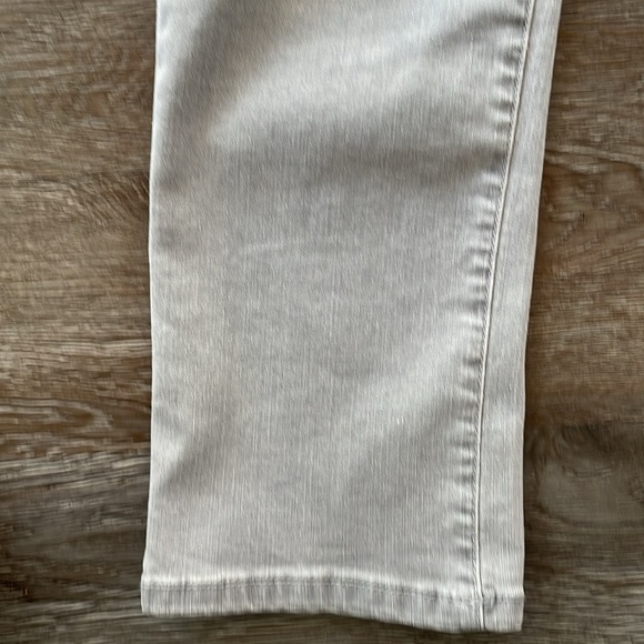 Charter Club Lexington Straight Light Gray Denim Jeans Size 4P - Picture 12 of 14